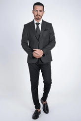 Guild Bonn Slim Fit Sakko Marineblau