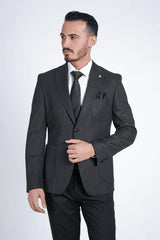 Guild Bonn Slim Fit Sakko Marineblau