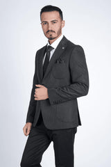 Guild Bonn Slim Fit Sakko Marineblau