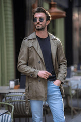 Guild Florina Khaki Trenchcoat