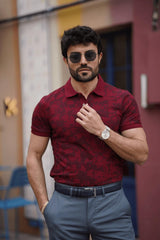 Guild Hamilton Claret Red T-Shirt