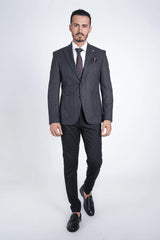 Guild Kassel Slim Fit Sakko Schwarzer