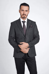 Guild Kassel Slim Fit Sakko Schwarzer