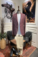 Guild Kazan Slim Fit Sakko Rote