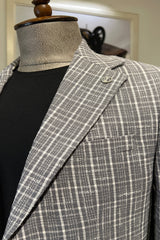 Guild Kazan Slim Fit Sakko Graue