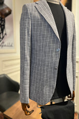 Guild Kazan Slim Fit Sakko Graue