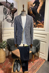 Guild Kazan Slim Fit Sakko Marineblaue