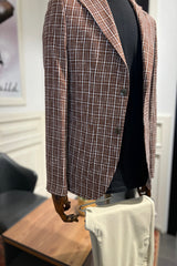 Guild Kazan Slim Fit Sakko Braun