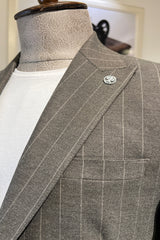 Guild Meriç Slim Fit Sakko Braun