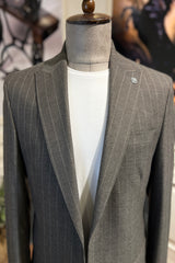 Guild Meriç Slim Fit Sakko Braun