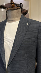 Guild Riga Slim Fit Sakko Saxblaue