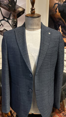 Guild Riga Slim Fit Sakko Saxblaue