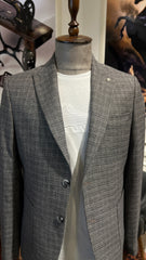 Guild Riga Slim Fit Sakko Schwarz