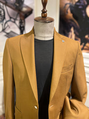 Guild Komotini Slim Fit B-strech Sakko Braun