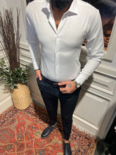 Guild Slim Fit Oxford Hemd Weiße