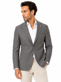 Amalfi Leinenjacke in Rauchgrau