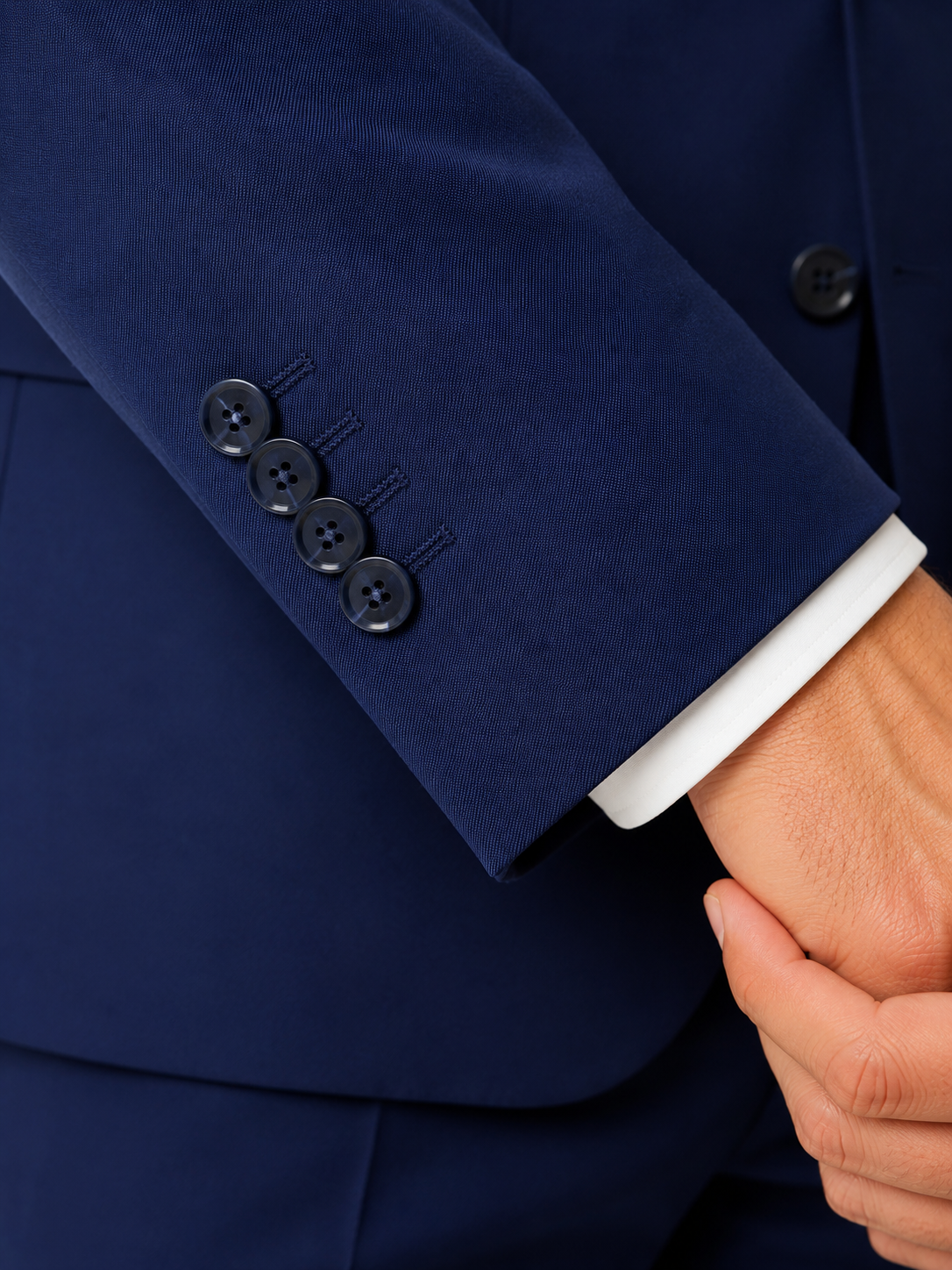 Guild Nitra Slim Fit 2 Teilege Anzug Navyblau