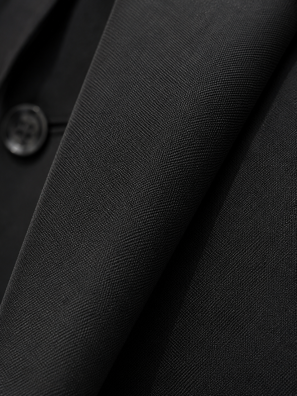 Guild Portici Slim Fit 3-teilige mit Weste Anzug Schwarz