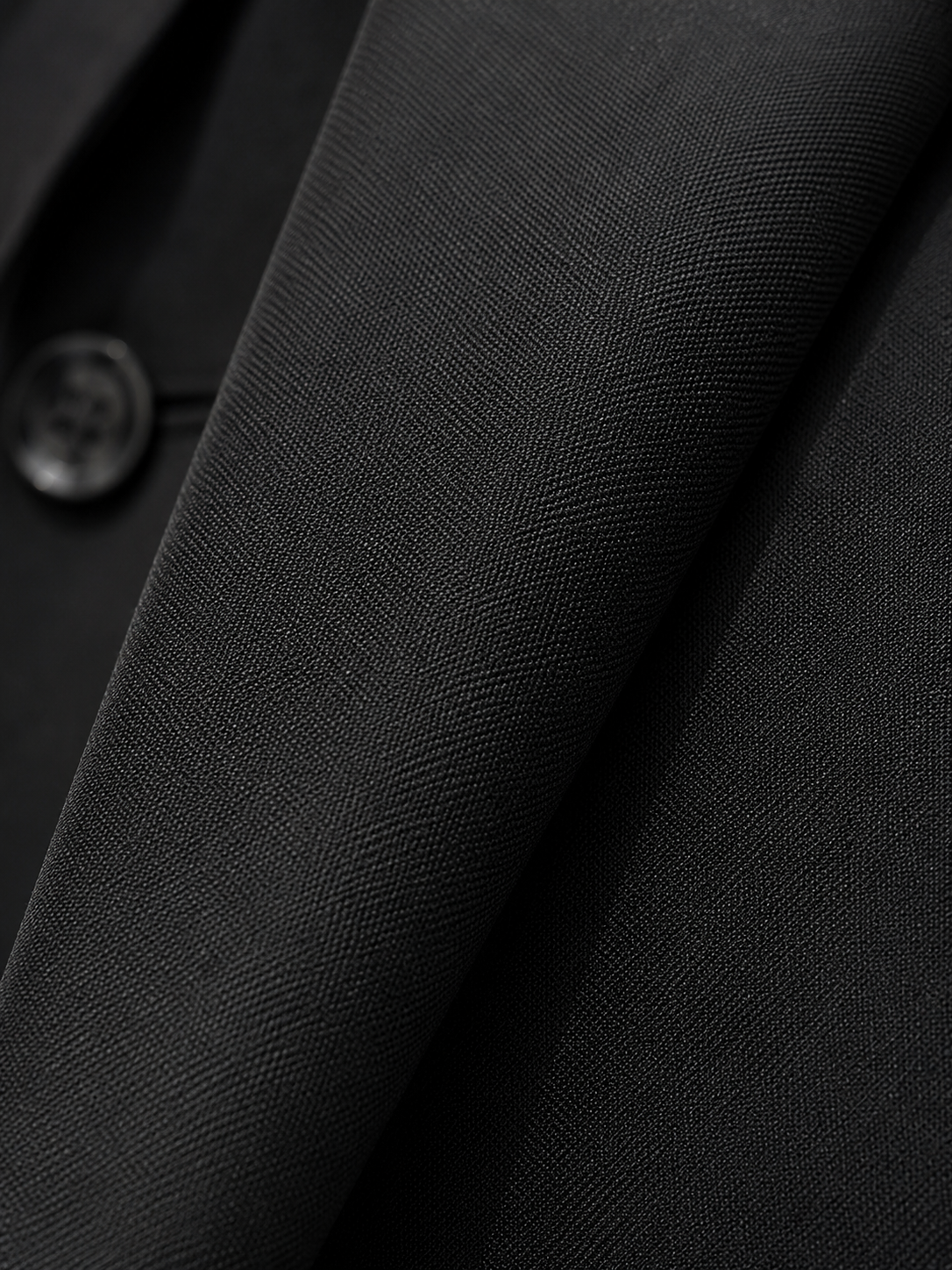 Guild Portici Slim Fit 3-teilige mit Weste Anzug Schwarz