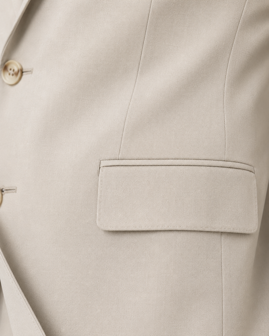 Guild Nitra Slim Fit 2 Teilege Anzug Beige