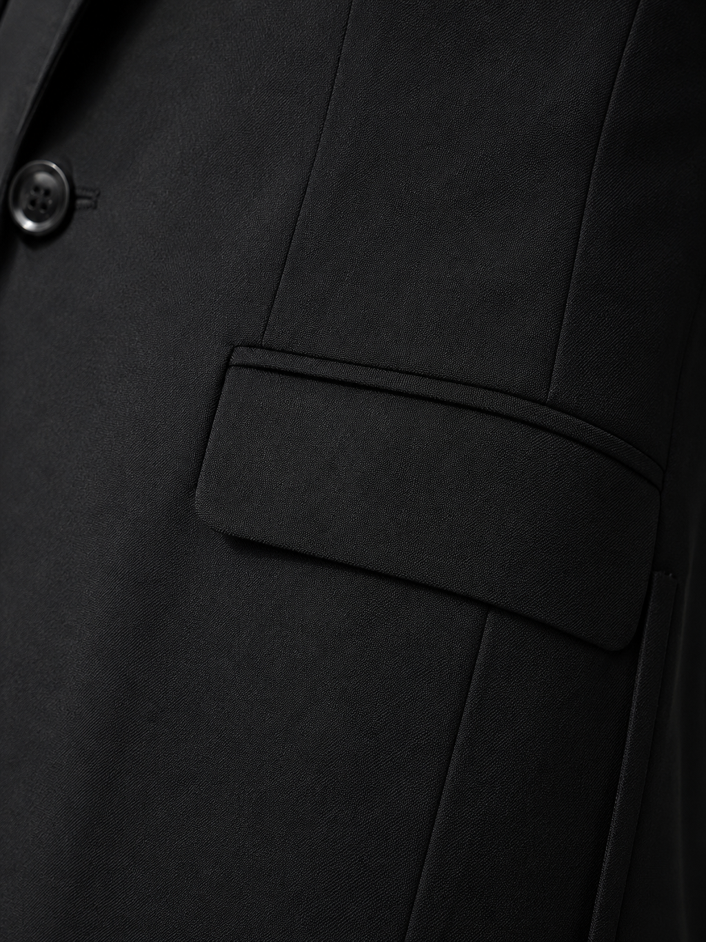Guild Portici Slim Fit 3-teilige mit Weste Anzug Schwarz