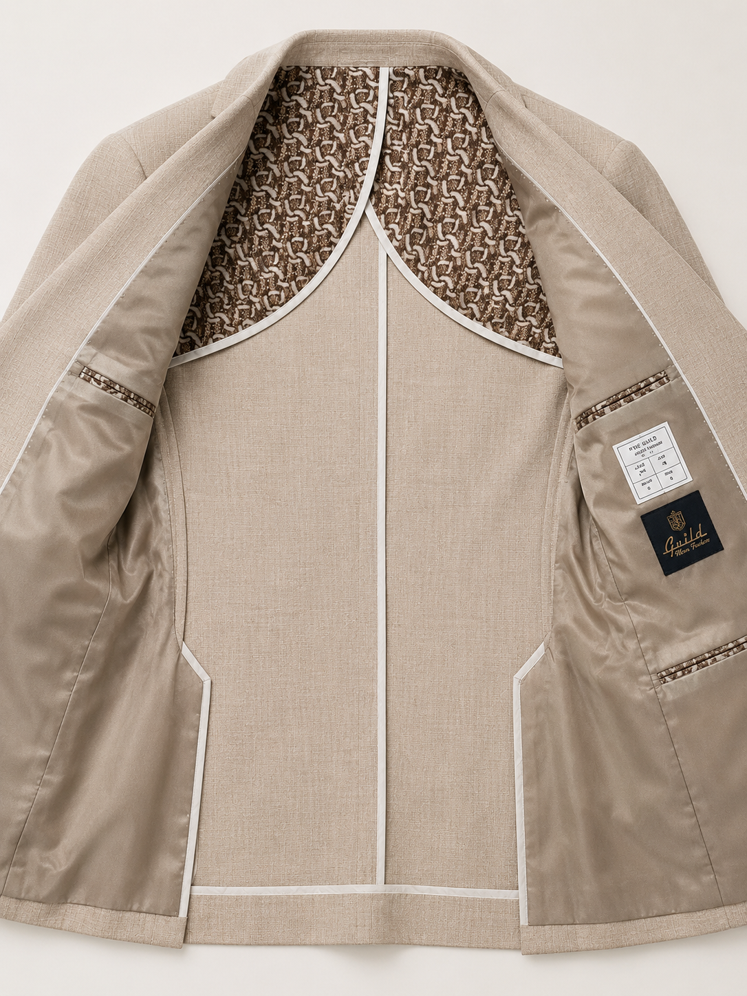 Beige Pire - Leinenjacke