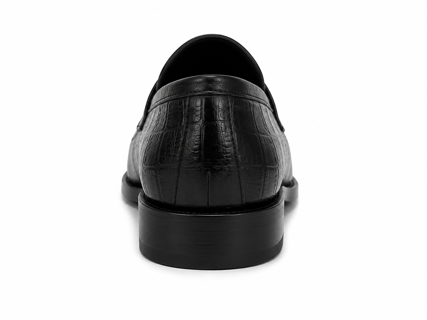 100 % Leder  Schwarze Schuhe