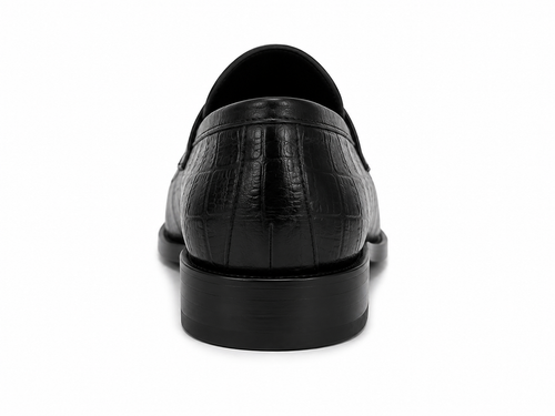 100 % Leder  Schwarze Schuhe