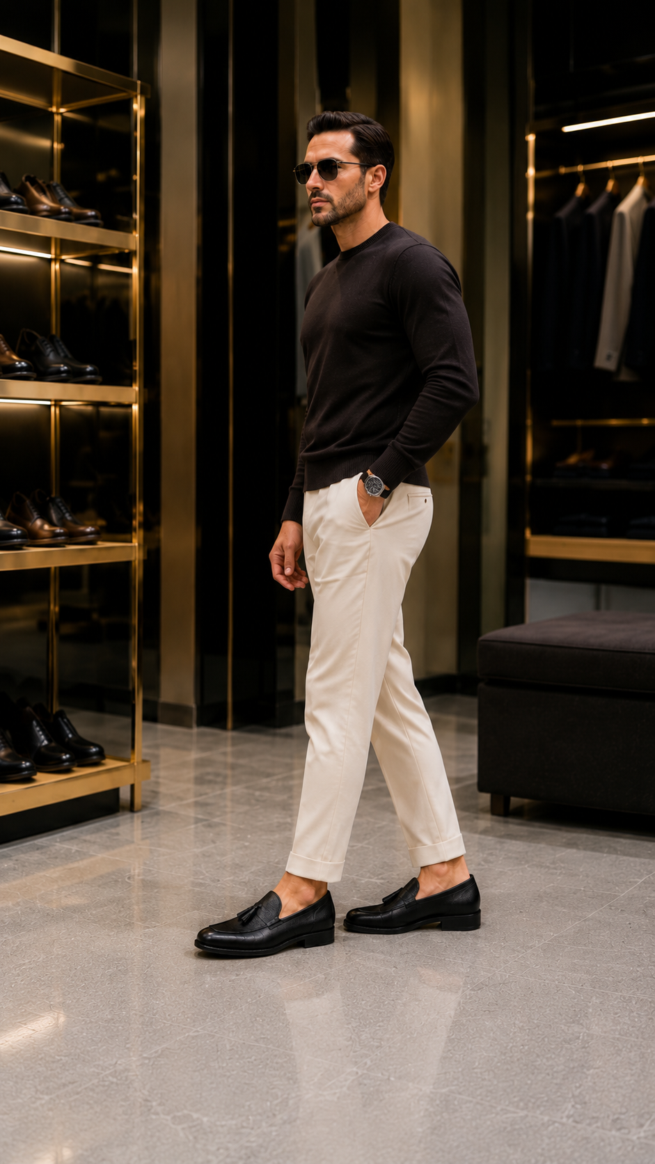 Schwarz Schuhe aus 100% Leder