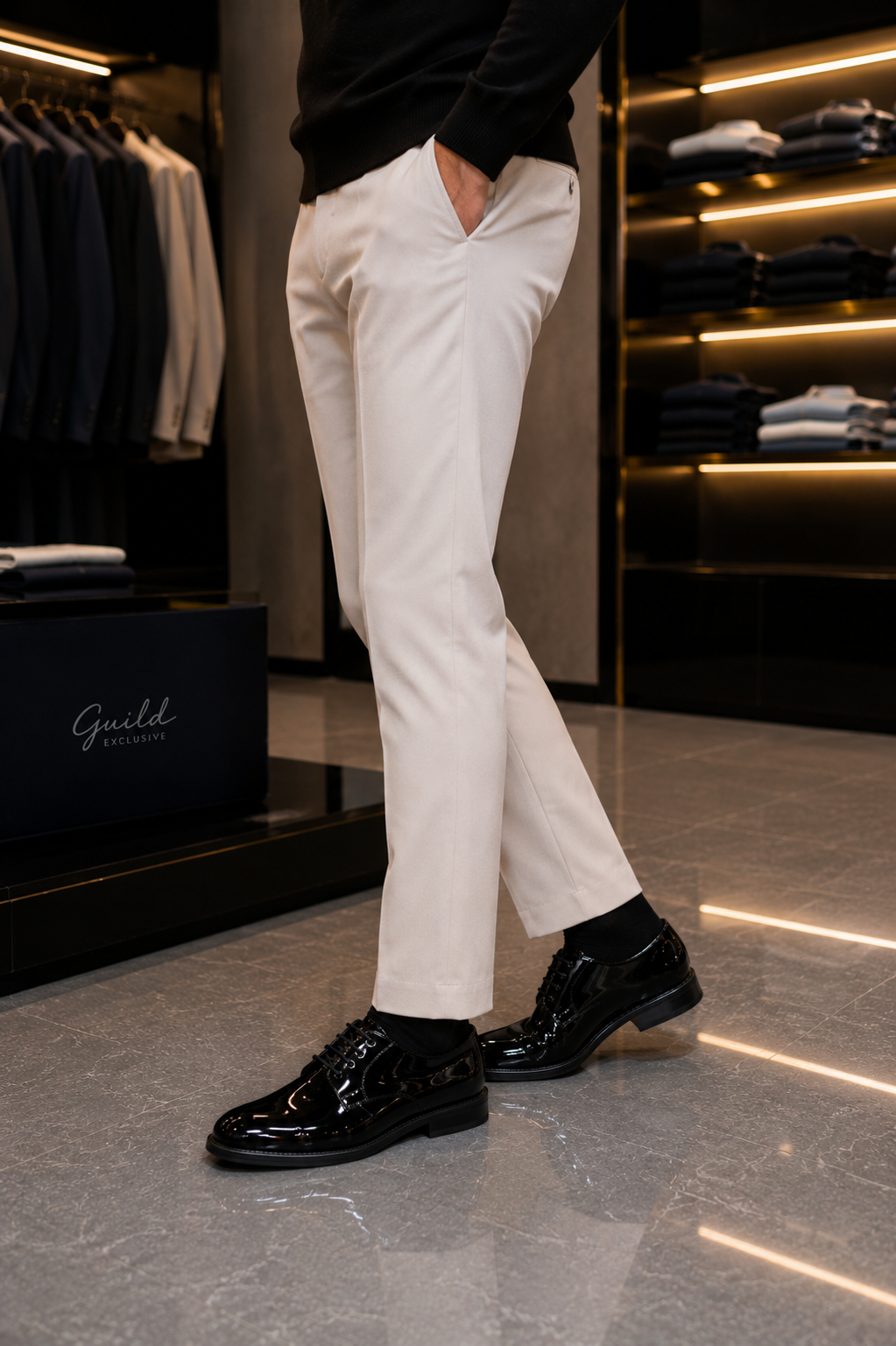 Schwarze Schnürschuhe aus Lackleder, 100 % Leder