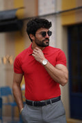 Cario-rotes T-Shirt