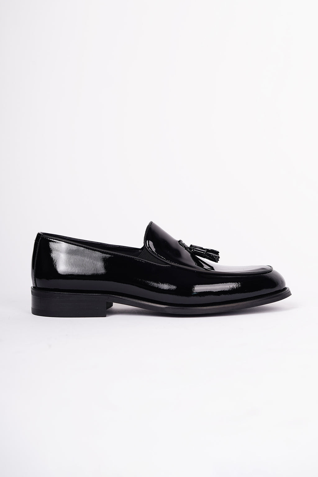 Guild 6205 Schwarze Lacklederschuhe aus 100 % Leder