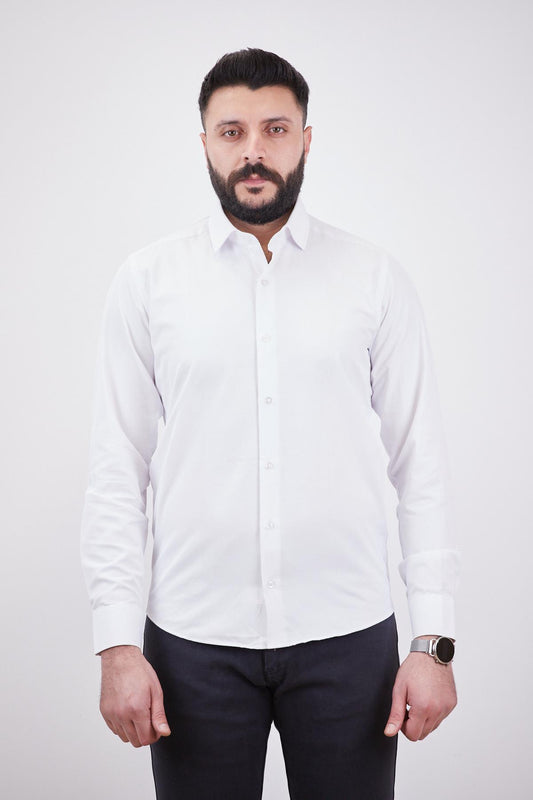 Guild 7011 Regular Fit Shirt White