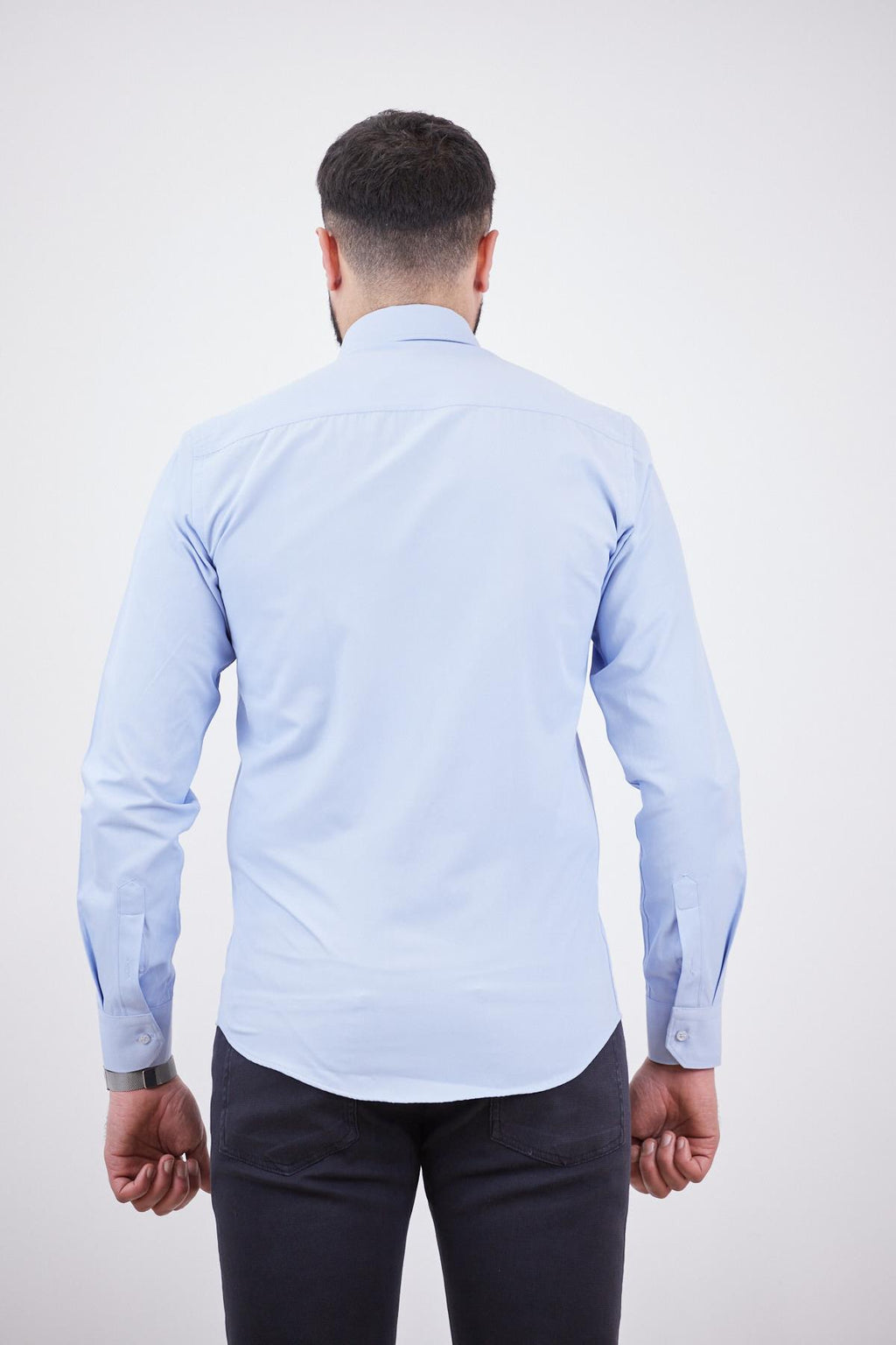 Guild 7011 Regular Fit Hemd Hellblau