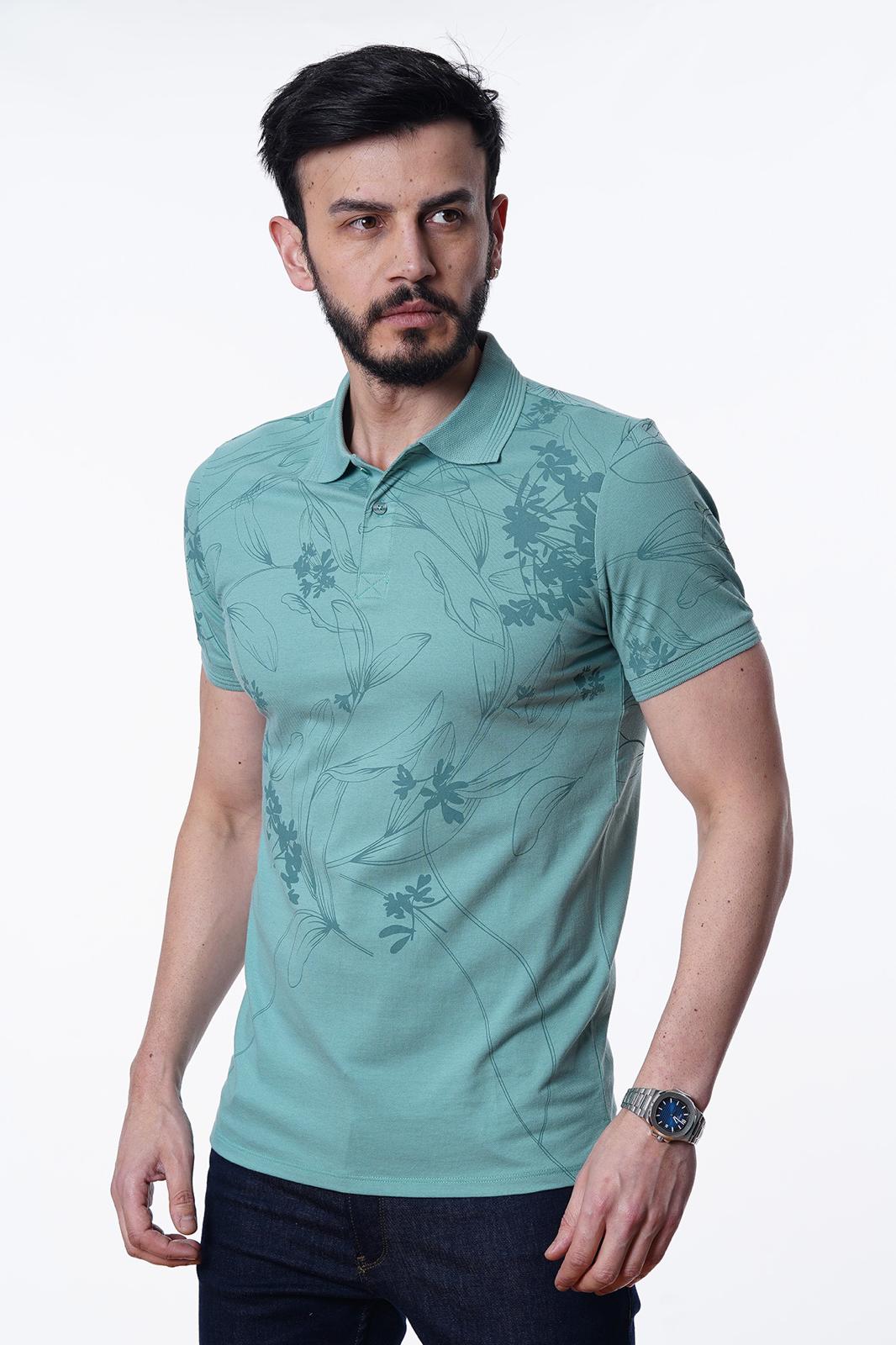 Guild 8006 Regular Fit Mint Yeşili T-Shirt