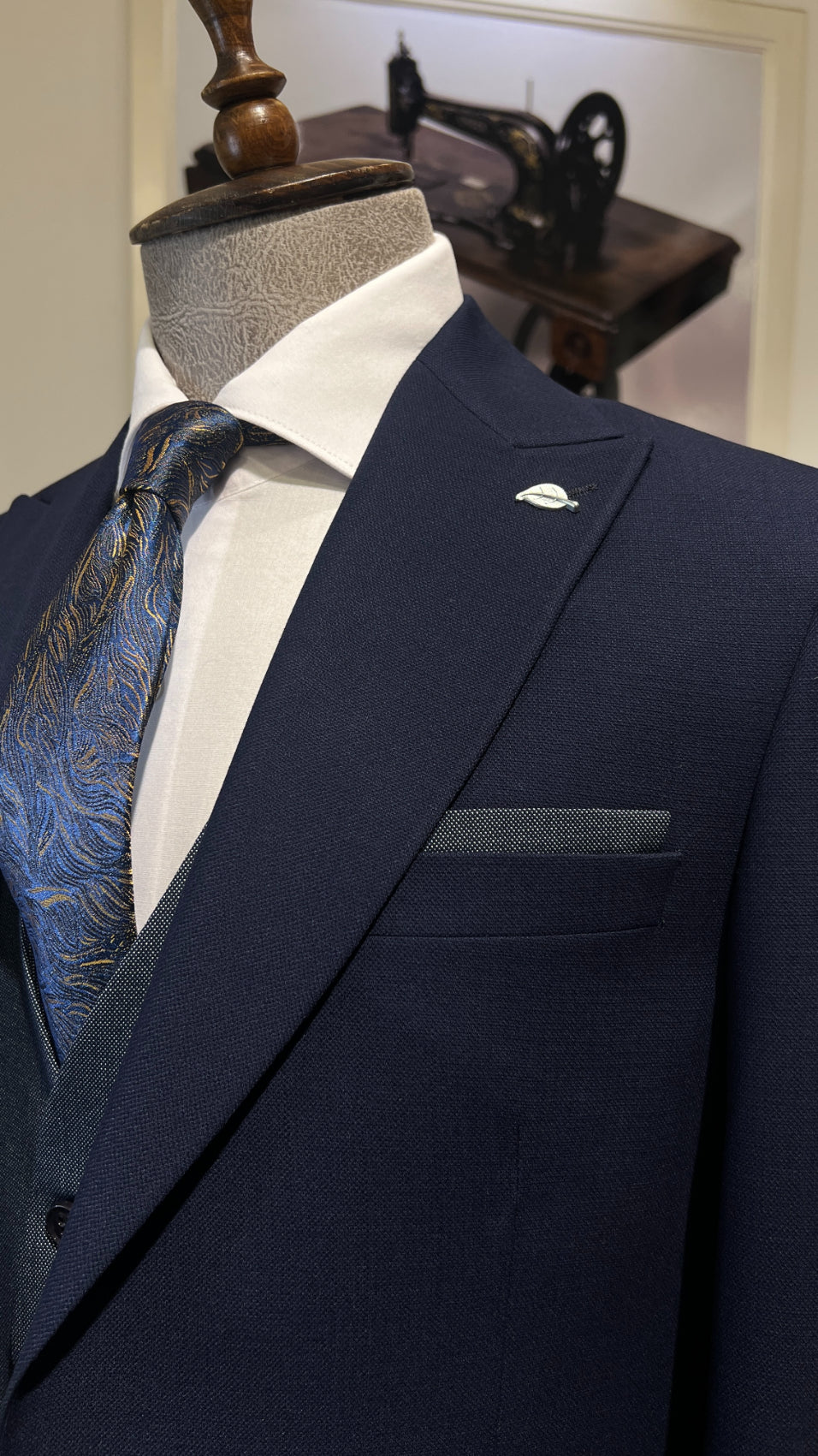 Guild Lagos Navy Blue Suit