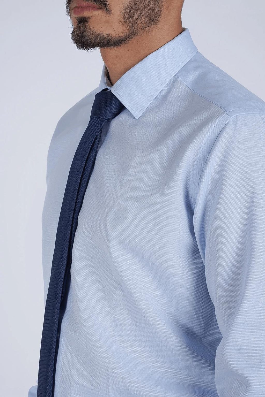 Hellblaues Oxford-Hemd von Guild